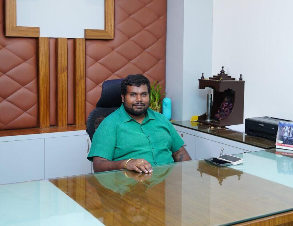 Mr. Lakshman Reddy photo, the founder of RRL Group of Companies.