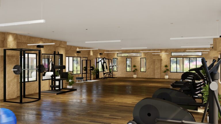 RRL Palacio Indoor gym view, property by RRL Builders and Developers Pvt Ltd